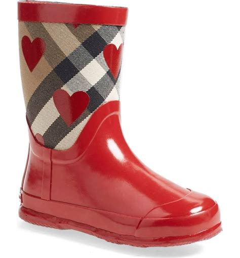 burberry rain boots child